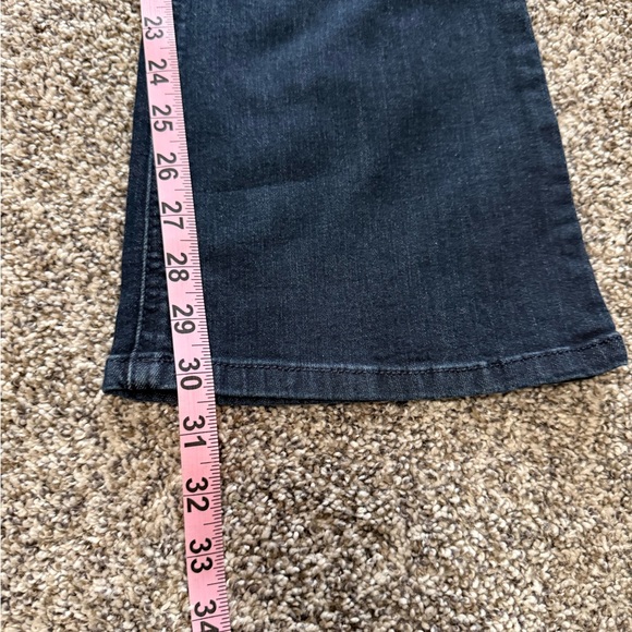 Democracy Indigo Denim Jeans Itty Bitty Bootcut - size 10 - Picture 3 of 5